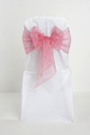 Cerise Organza Bow