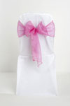 Cherry Pink Organza Bow