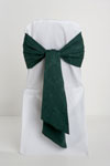 Forest Green Brocade Sash