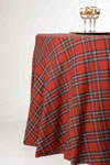 Stuart Tartan Round Tablecloth